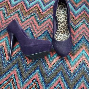 Purple heels